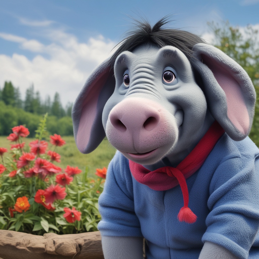 Disney character Eeyore